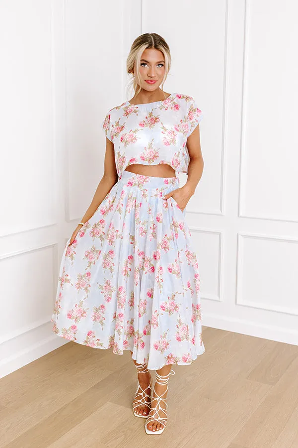 Rose Garden High Waist Skirt sold by Impressions product image thumbnail 5