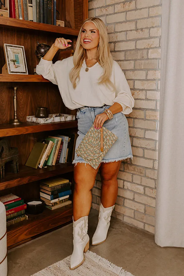 Boardwalk Babe Shift Top in Cream Curves sold by Impressions product image thumbnail 2