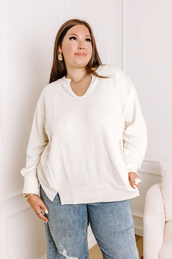 Boardwalk Babe Shift Top in Cream Curves sold by Impressions product image thumbnail 5