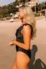 Beachy Villa One Piece Swimsuit in Black sold by Impressions