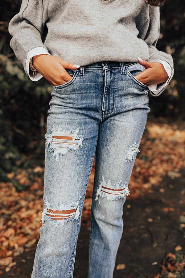 The Alexa Midrise Distressed Jean sold by Impressions product image thumbnail 3