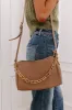 Pretty Personality Faux Leather Purse In Taupe sold by Impressions