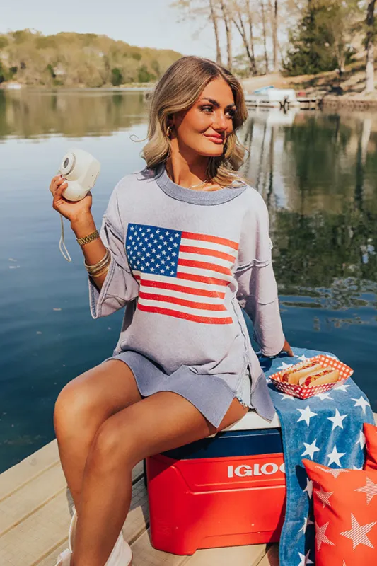 American Dream Vintage Wash Sweatshirt sold by Impressions