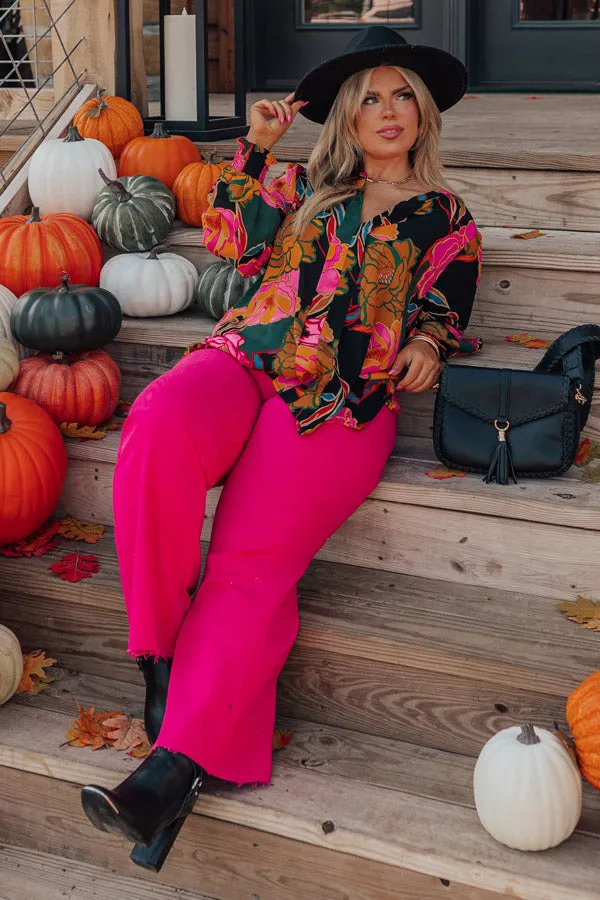 Simply Grand Floral Shift Top Curves sold by Impressions