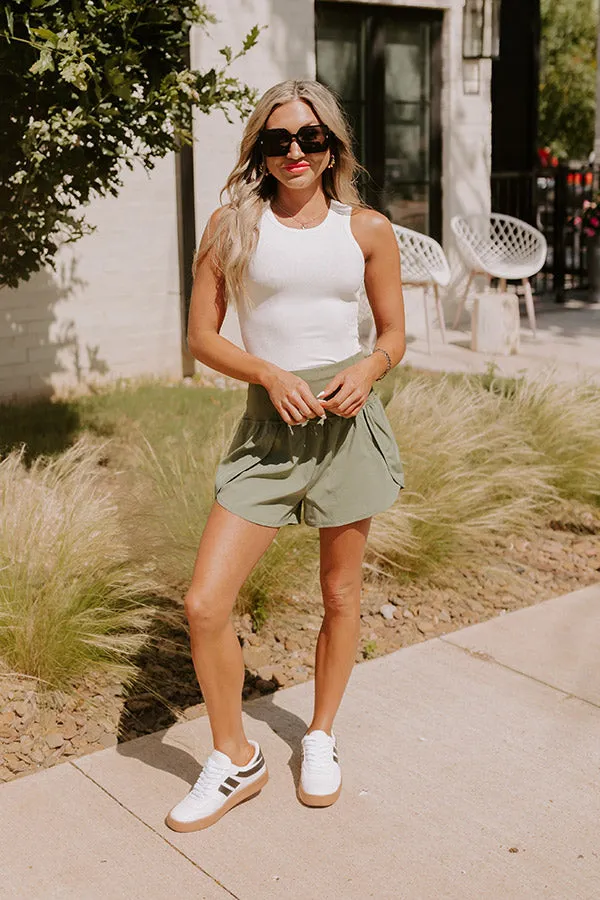 Not Your Basic Ribbed Top In White sold by Impressions product image thumbnail 2