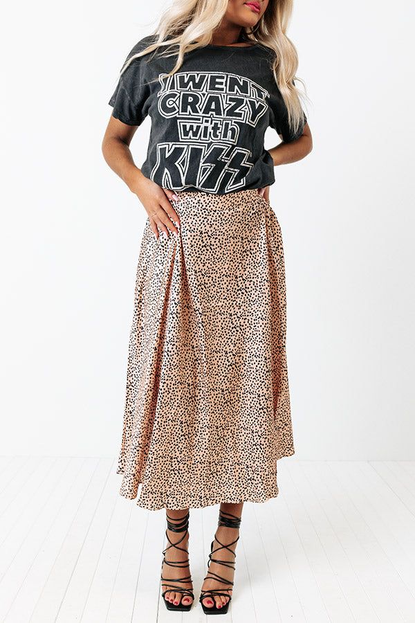 The Envy Cheetah Print Skirt sold by Impressions