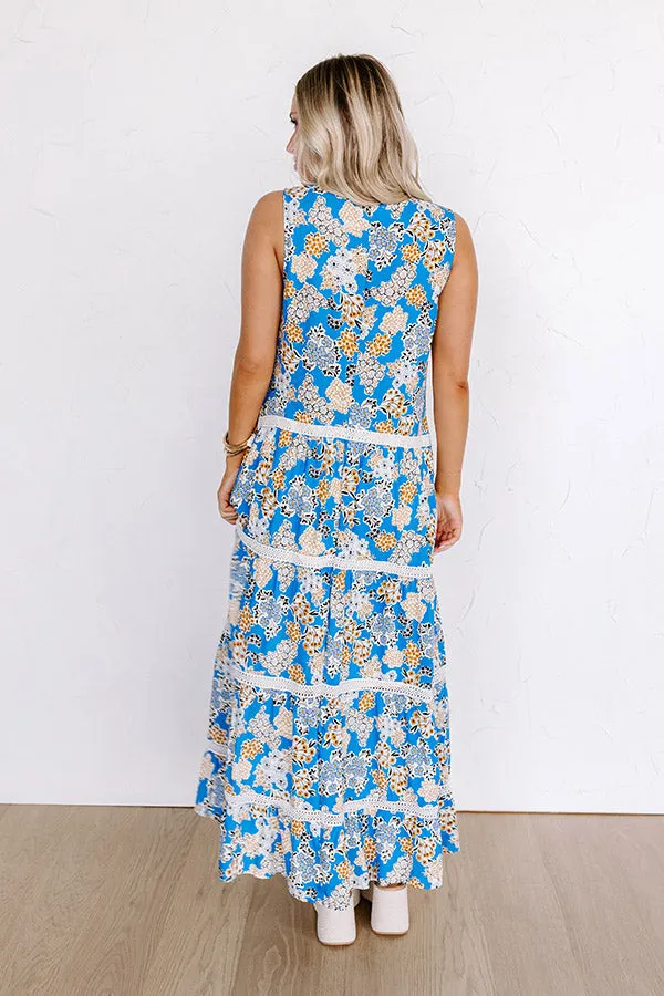 San Fran Cafe Floral Maxi Dress sold by Impressions product image thumbnail 3