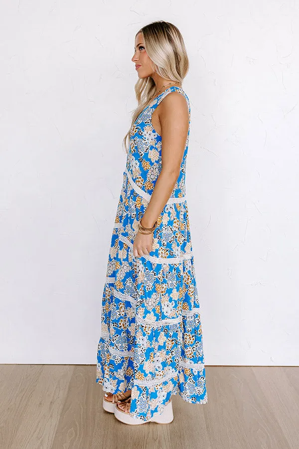 San Fran Cafe Floral Maxi Dress sold by Impressions product image thumbnail 4