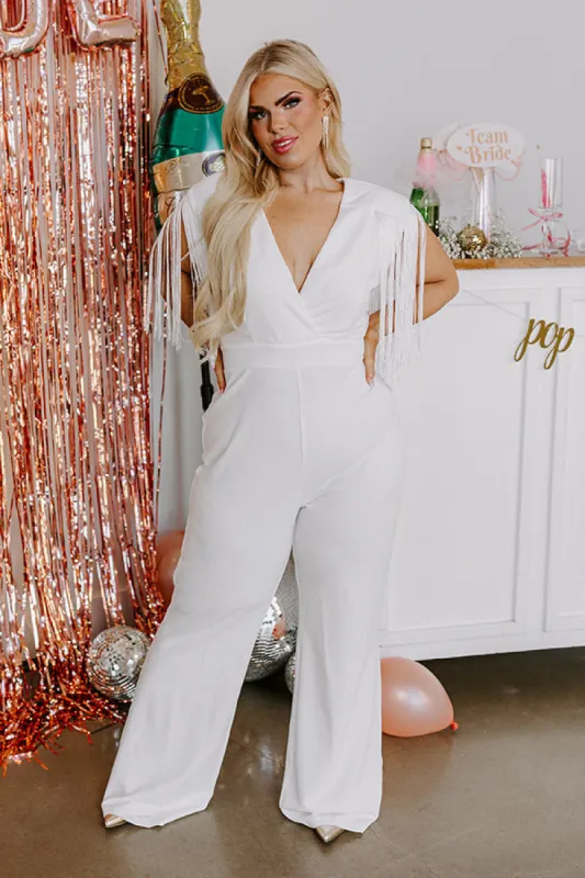 Luxury Excursions Jumpsuit in Ivory Curves sold by Impressions