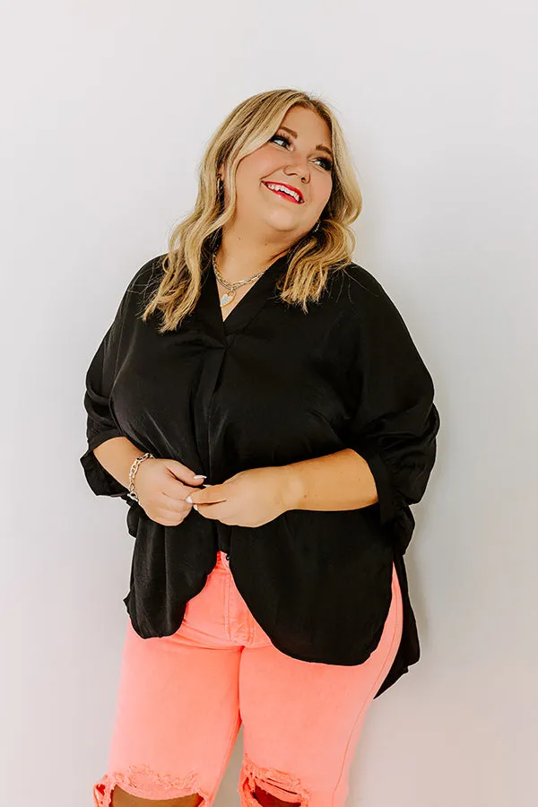 New To Town Shift Top In Black Curves sold by Impressions product image thumbnail 2