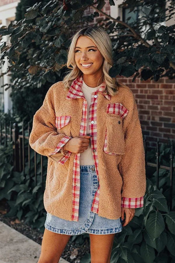 Cozy Darling Sherpa Jacket sold by Impressions