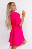 Talk Of The Town Mini Dress in Rose sold by Impressions