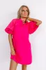 Talk Of The Town Mini Dress in Rose sold by Impressions