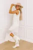 Paradise Path Crochet Maxi Dress in Cream sold by Impressions