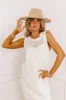 Paradise Path Crochet Maxi Dress in Cream sold by Impressions