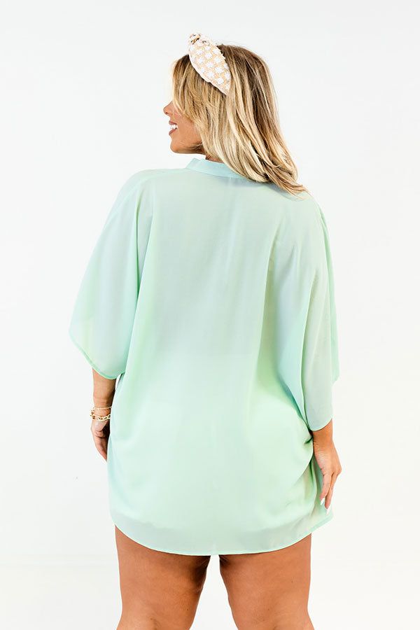 Creating Memories Shift Top In Mint Curves sold by Impressions product image thumbnail 4