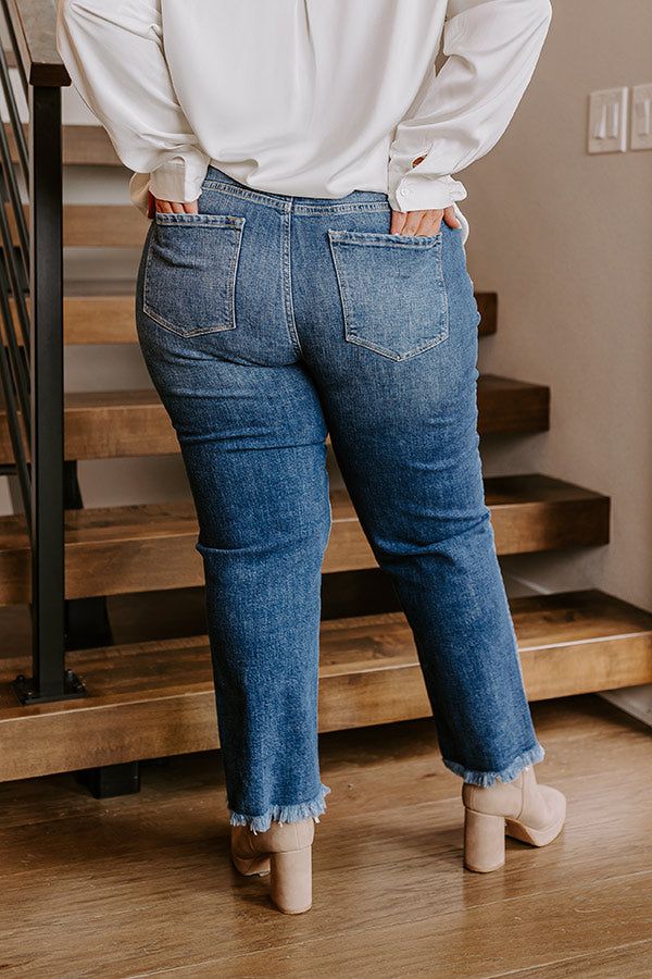 The Kim High Waist Straight Leg Jean Curves sold by Impressions product image thumbnail 4