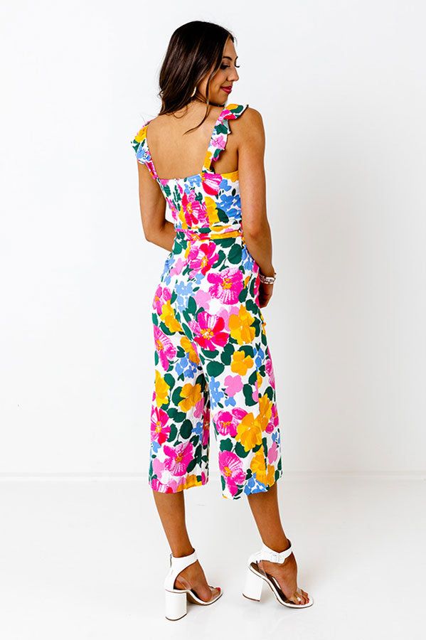 Gramercy Garden Jumpsuit in Pink sold by Impressions product image thumbnail 3