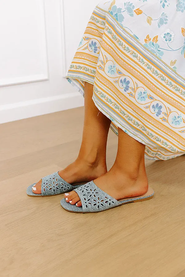 The Katherine Denim Sandal in Light Wash sold by Impressions product image thumbnail 3