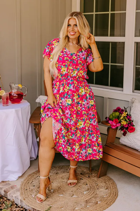 Spring It On Floral Midi Curves sold by Impressions