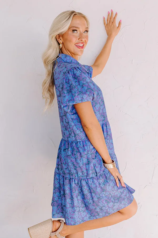 Ojai Afternoon Floral Mini Dress sold by Impressions product image thumbnail 3