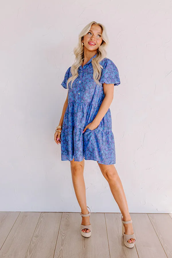 Ojai Afternoon Floral Mini Dress sold by Impressions