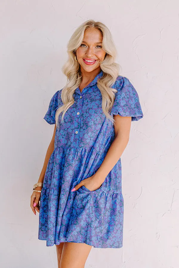 Ojai Afternoon Floral Mini Dress sold by Impressions product image thumbnail 5