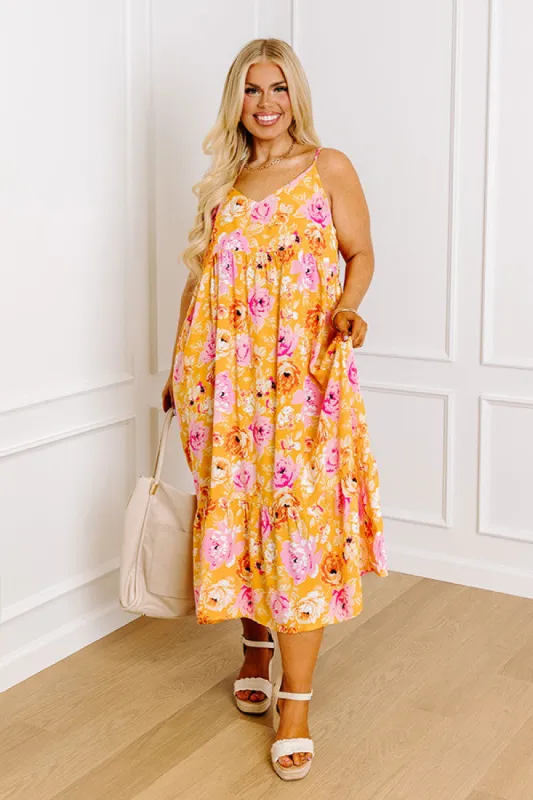Friendly Smiles Floral Midi Curves sold by Impressions