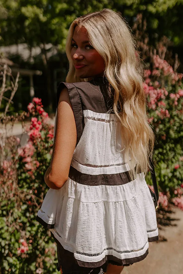 Social Call Woven Top sold by Impressions product image thumbnail 4