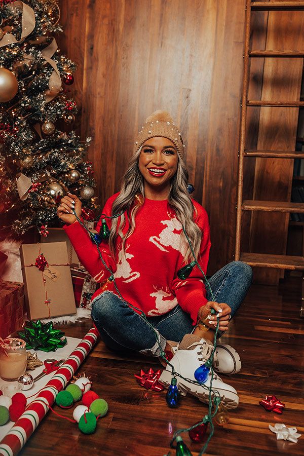 Merry Little Christmas Sweater sold by Impressions