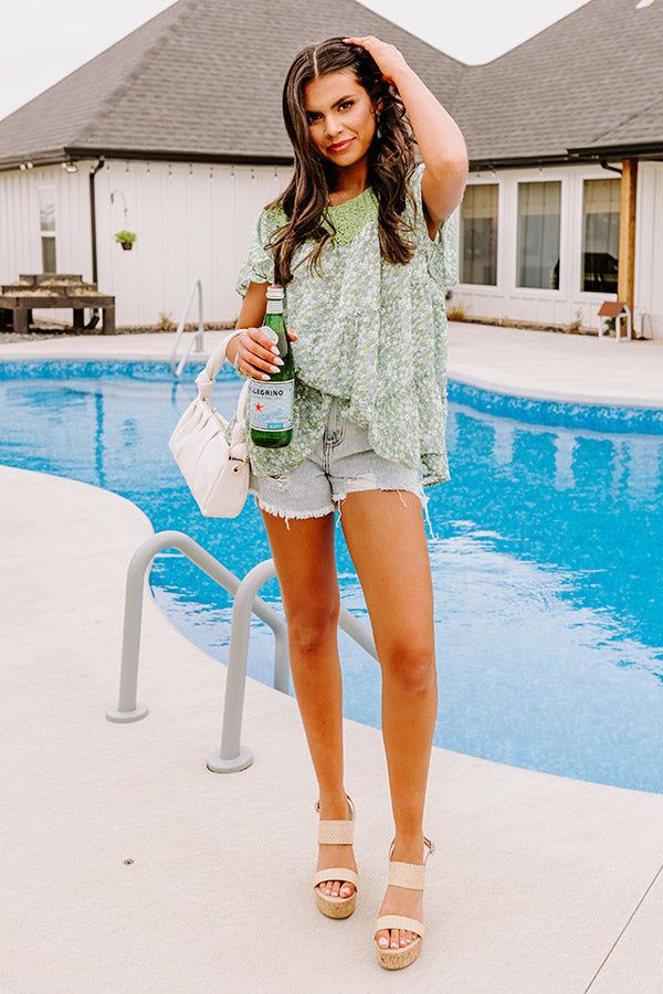 Seaside Splendor Shift Top sold by Impressions