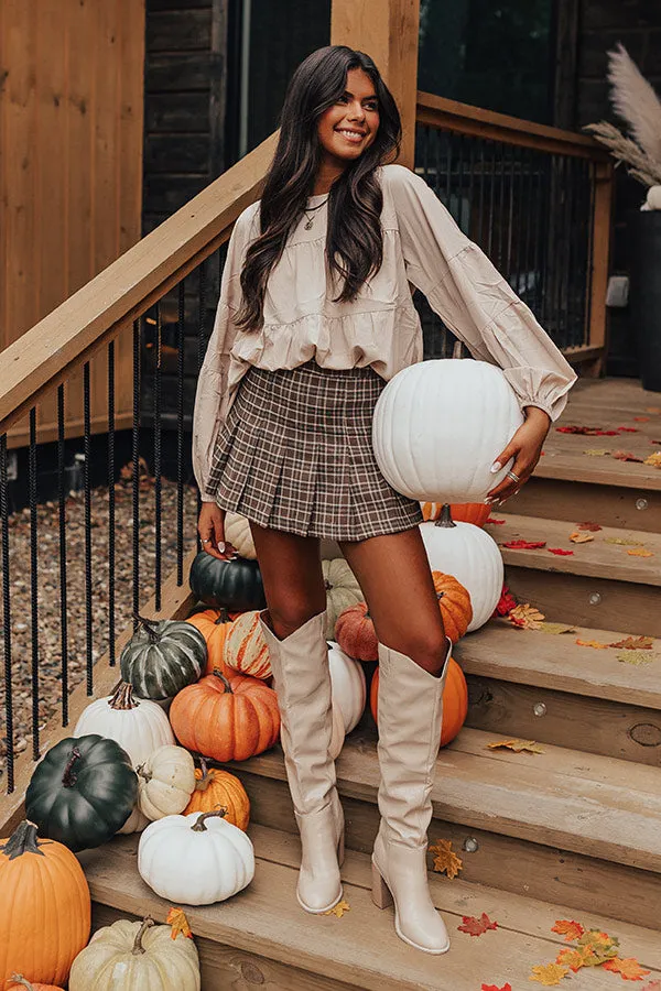 Ever So Posh Shift Top In Champagne sold by Impressions product image thumbnail 5