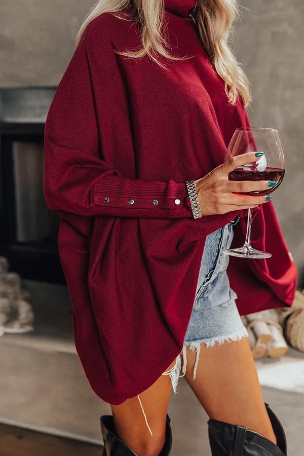 For The Record Shift Tunic In Wine sold by Impressions product image thumbnail 3