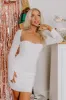 The Gabby Pearl Embellished Mini Dress sold by Impressions
