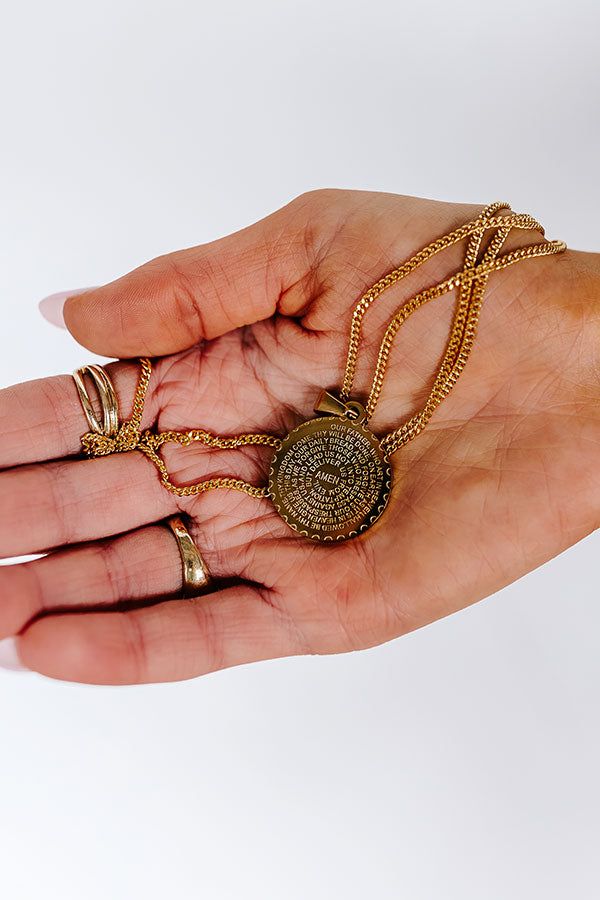 Bracha Prayer Warrior Necklace sold by Impressions product image thumbnail 3