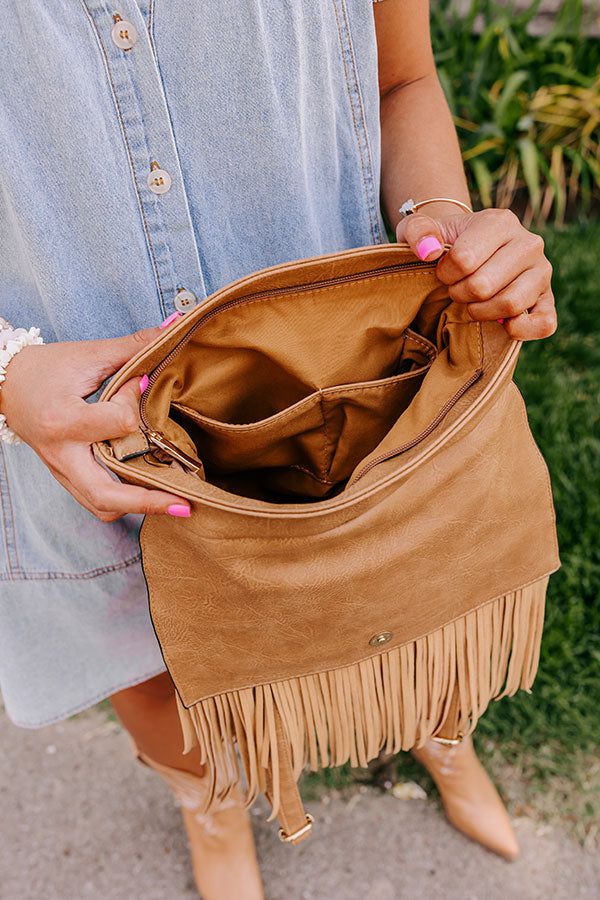 Travel To Europe Fringe Backpack In Camel sold by Impressions product image thumbnail 4