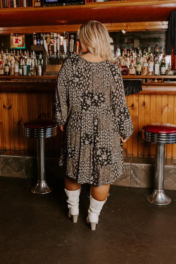 Swift And Chic Floral Mini Dress Curves sold by Impressions product image thumbnail 4