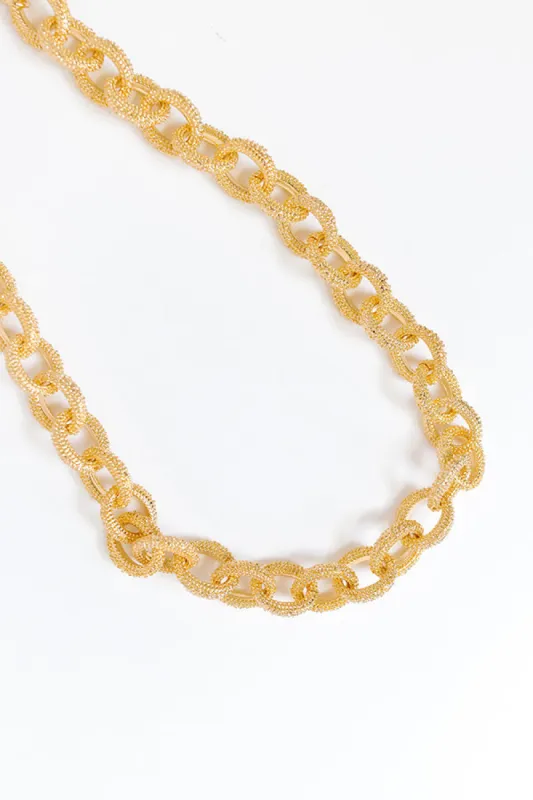 Follow The Link Necklace sold by Impressions