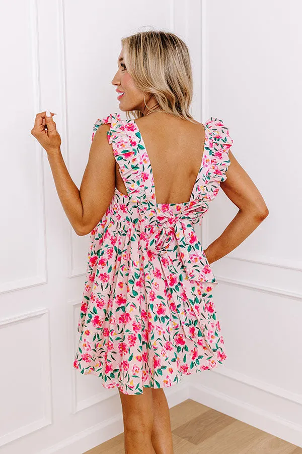 Rosewood Romance Floral Mini Dress sold by Impressions product image thumbnail 3