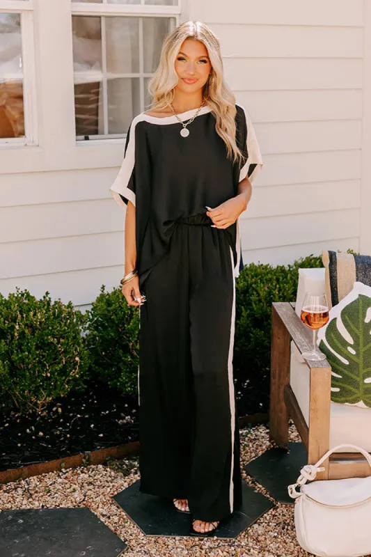 Brooklyn Babe High Waist Pants in Black sold by Impressions