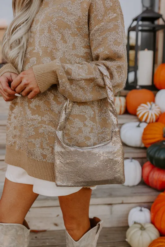 It's Show Biz Purse In Gold sold by Impressions