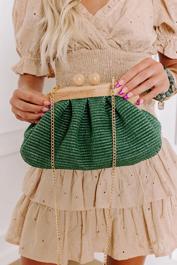 Out And About Woven Purse in Green sold by Impressions product image thumbnail 3