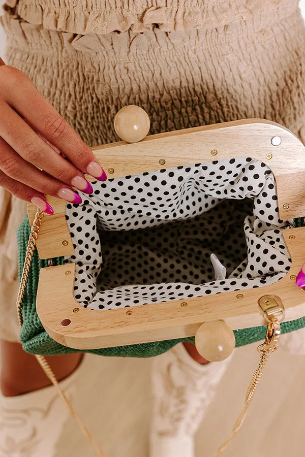 Out And About Woven Purse in Green sold by Impressions product image thumbnail 2