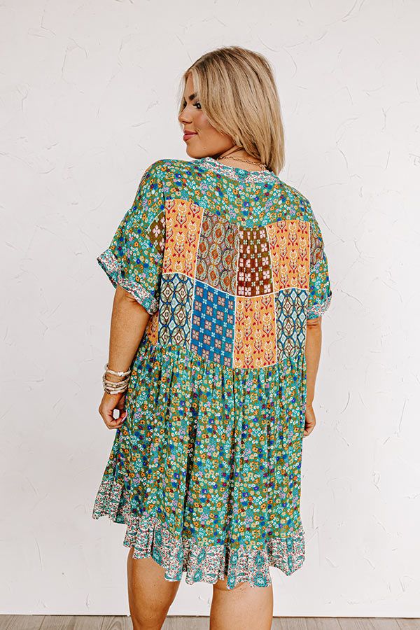 Botanical Bliss Babydoll Dress Curves sold by Impressions product image thumbnail 4