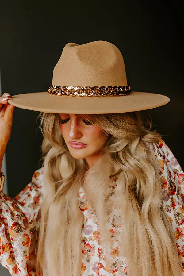 Love Of Lattes Felt Fedora In Iced Latte sold by Impressions product image thumbnail 3