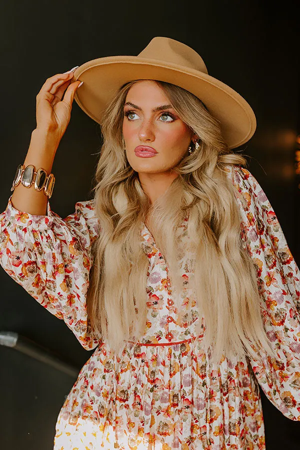 Love Of Lattes Felt Fedora In Iced Latte sold by Impressions product image thumbnail 2