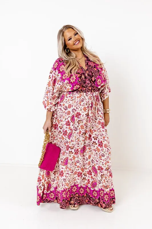 Fly Me To Fiji Floral Maxi Curves sold by Impressions