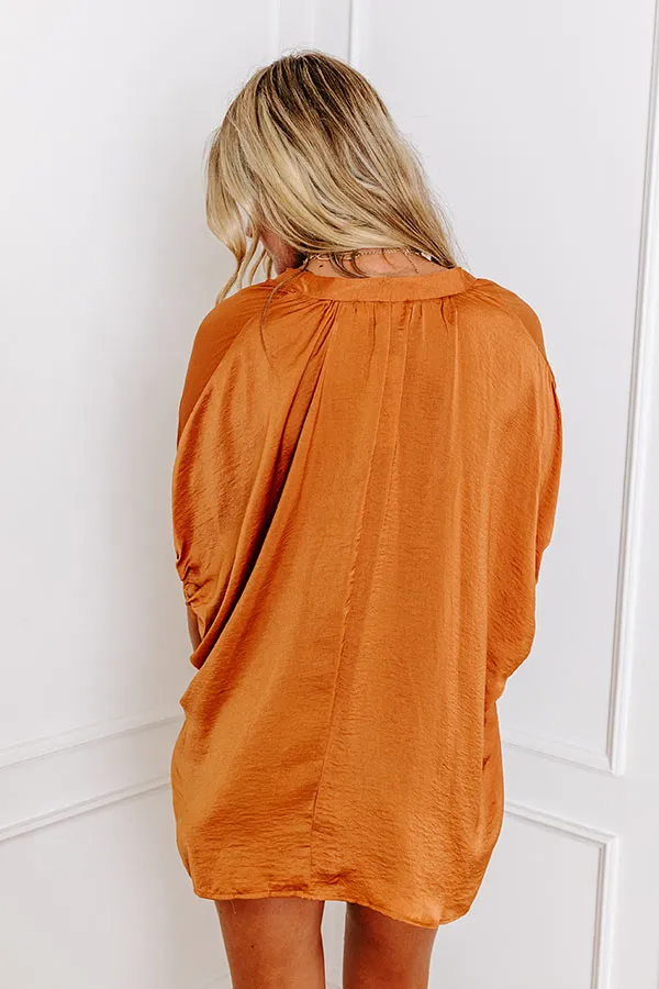 New To Town Shift Top In Camel sold by Impressions product image thumbnail 3
