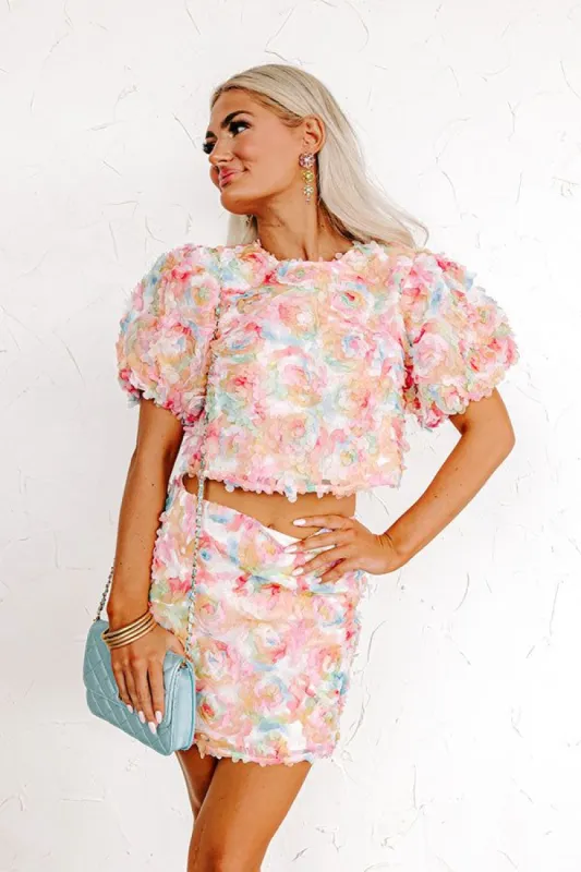 Secretly In Love Crop Top sold by Impressions