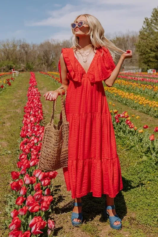 Fun Memories Maxi In Red sold by Impressions